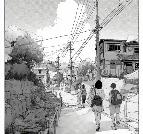 虫虫漫画首页主视觉：书架上的漫画作品封面陈列